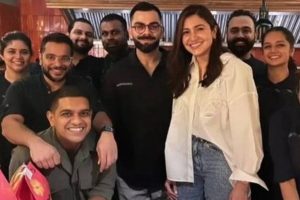 Anushka Sharma, Virat Kohli enjoy dinner date ahead of T20 WC