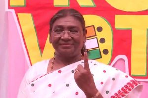 Lok Sabha polls: President Droupadi Murmu cast her vote in Delhi