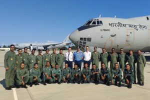 IAF contingent arrives in Alaska for multinational Exercise Red Flag 24