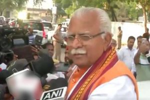 Former Haryana CM Khattar casts his vote, says “Congress candidate is not a challenge for me”