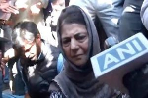 Voting begins in Anantnag, Mehbooba Mufti protests, alleges “Workers being locked up in police stations”