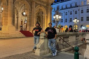 Siddharth Anand shares picture with Saif Ali Khan from Budapest, says “back on set with my first hero”