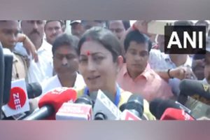 “Our responsibility towards future of country”: BJP MP Smriti Irani appeal to people to cast their vote