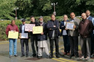 UK: Kashmiris protest outside Pakistani consulate in solidarity with ongoing PoJK unrest