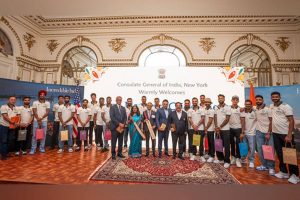 T20 WC: Indian Consulate in New York hosts reception to welcome Team India