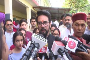 “BJP workers have done a lot of work, we will get blessings of people”: Anurag Thakur casts vote in Hamirpur