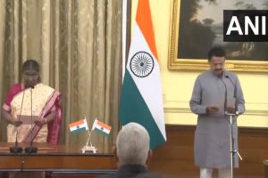 BJP MP Bhartruhari Mahtab takes oath as pro-tem Speaker