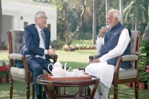 PM Modi thanks Bill Gates for congratulatory wishes on his third term