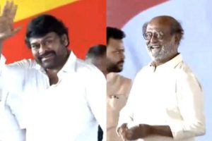 Chiranjeevi, Rajinikanth attend Andhra CM Chandrababu Naidu’s swearing-in ceremony