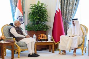 PM Modi receives congratulatory call from Emir of Qatar; both leaders reaffirm commitment to further strengthen ties