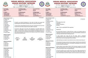 IMA Junior Doctors demand CBI inquiry into alleged irregularities in NEET 2024