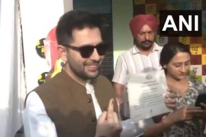 “Every vote by citizen will decide direction and condition of country:” AAP MP Raghav Chadha after casting his vote