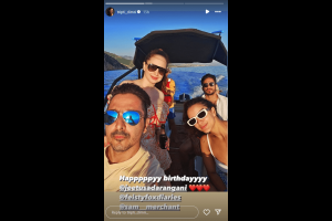 Triptii Dimri shares sunkissed pic with rumoured boyfriend Sam Merchant