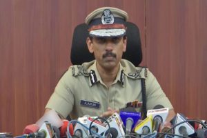 “Armstrong issue; law and order, controlling rowdies will be priorities”: A Arun after taking charge as Police Commissioner of Chennai