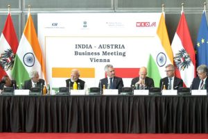 Vienna: PM Modi, Chancellor Nehammer attend India-Austria Business Meeting