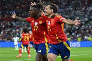 Williams, Oyarzabal help Spain win EURO 2024, beating England 2-1 in final