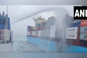 Cargo ship fire: Indian Coast Guard deploys three ships for firefighting operation