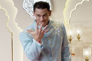 John Cena dons desi look for Anant, Radhika’s wedding, strikes his ‘you can’t see me’ pose