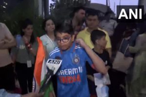 Team India lands in Delhi after World Cup win, receives rousing welcome at airport