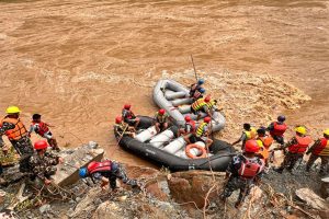 Search operation resumes in Nepal for two passenger buses swept by landslide