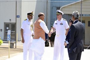 “India, US look forward to work together…”: Defence Minister Rajnath Singh visits Naval Surface Warfare Centre at Carderock