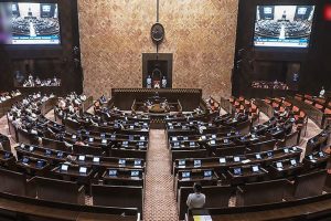 Rajya Sabha adjourned for the day amid chaos