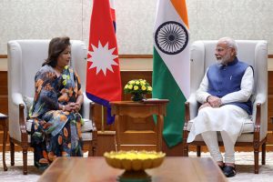 Nepal’s Foreign Minister Arzu Rana Deuba calls on PM Modi, expresses her commitment to strengthen bilateral ties