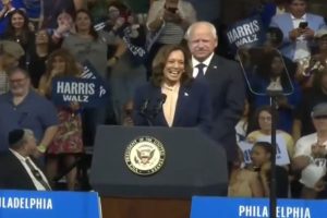 US election: Kamala Harris holds first rally with VP pick Tim Walz in Philadelphia