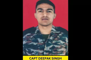 Indian Army salutes supreme sacrifice of Capt. Deepak Singh who was killed in encounter with terrorists in Doda