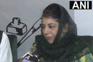 “If Congress are ready to accept our agenda then…”: PDP chief Mehbooba Mufti