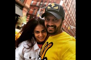 Here’s how Riteish Deshmukh wished his ‘baiko’ Genelia on birthday