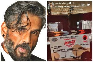 Suniel Shetty starts filming for Hunter 2; shares picture