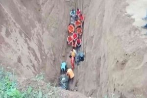 Rajasthan: Rescue operations still underway 15 hours after girl falls into borewell in Bandikui