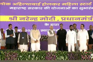 PM Modi lays foundation stone for PM Mega Integrated Textile Regions and Apparel Park in Maharashtra