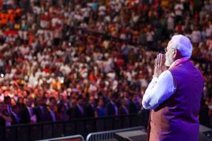 Despite being overseas, no ocean can separate you from India: PM Modi to Indian diaspora in US