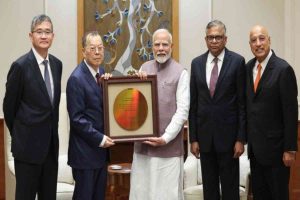 PM Modi meets leadership team of Tata Sons, PSMC; discusses semiconductor manufacturing projects