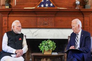 President Biden welcomes progress on India’s procurement of MQ-9B aircraft; lauds effort to advance cooperation in space, cyber