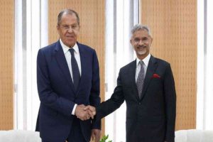 EAM Jaishankar meets Russian counterpart Sergey Lavrov