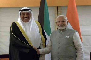 PM Modi holds bilateral meeting with Kuwait Crown Prince in New York