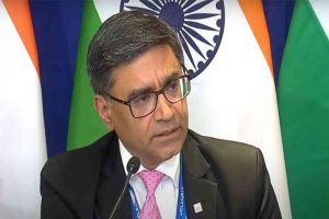 PM Modi expressed “deep concern” on Gaza situation, reiterated only ‘two-state solution’ can deliver sustainable peace: Foreign Secy