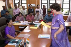 Priyanka Gandhi files nomination for Wayanad by-poll