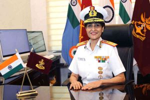 Surgeon Vice Admiral Arti Sarin, first woman Director General of Armed Forces Medical Services