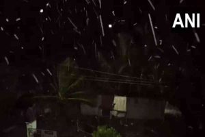 Landfall process of Cyclone Dana commences in Odisha, likely to continue till morning hours