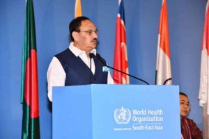 JP Nadda elected as the Chairperson of the 77th Session of WHO South East Asia Regional Committee