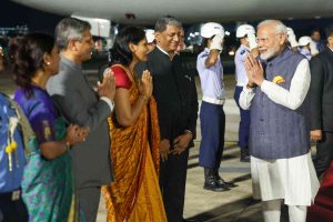 Prime Minister Modi receives warm welcome from Indian diaspora in Brazil