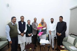 Mahayuti leaders meet Amit Shah, JP Nadda ahead of government formation in Maharashtra