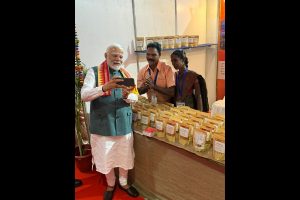 PM Modi captures moment of joy with selfie; connects with tribal couple at Janajatiya Gaurav Diwas in Bihar