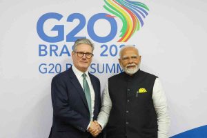 PM Modi raised issue of Indian economic offenders in UK with British PM Starmer