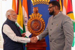 PM Modi hails “excellent meeting” with Guyanese President