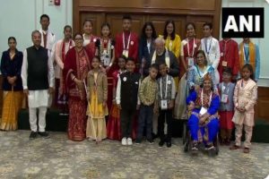 PM Modi interacts with recipients of Pradhan Mantri Rashtriya Bal Puraskar